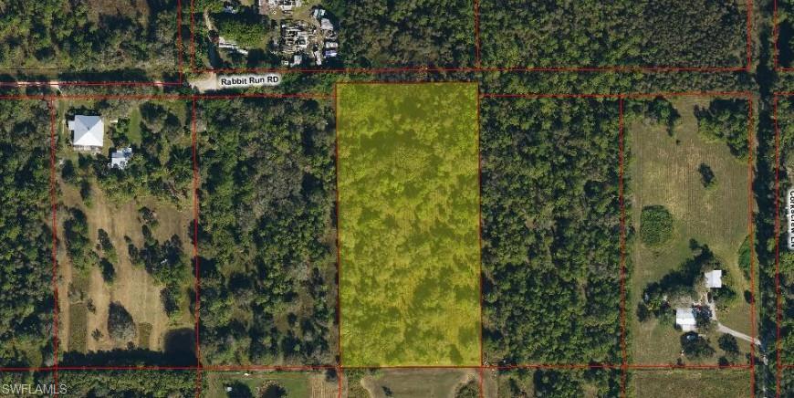 Map of property location with property parcel outlined
