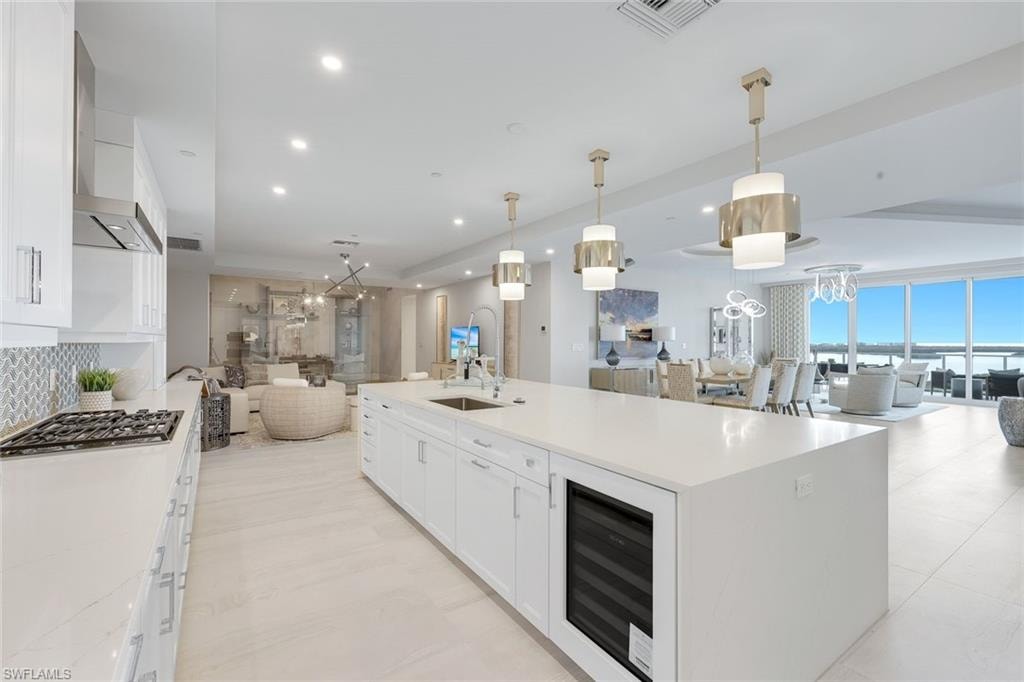 A vantage point that beautifully showcases the seamless integration of each living space.