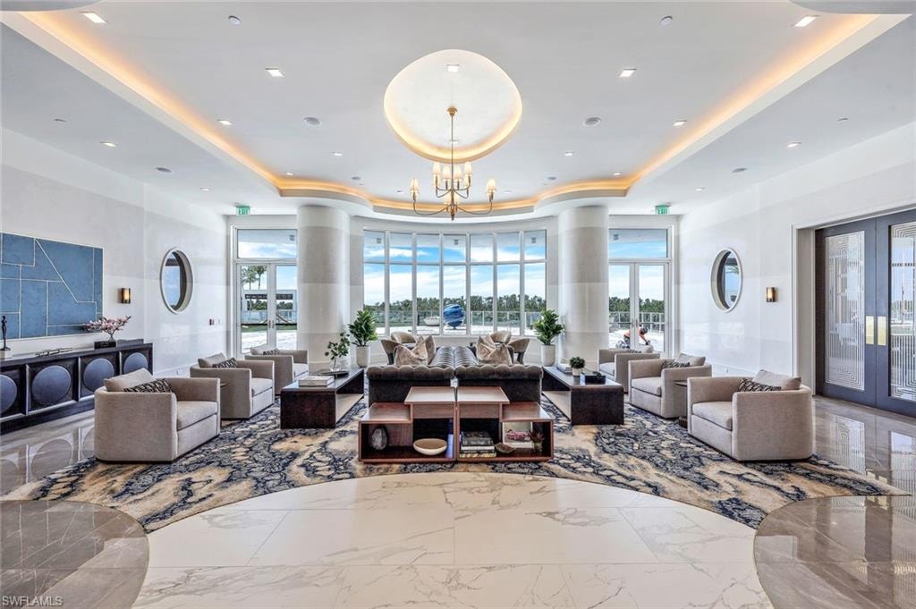 Beautifully selected furniture, refined wood features, and statement artwork define the lobby’s welcoming ambiance.