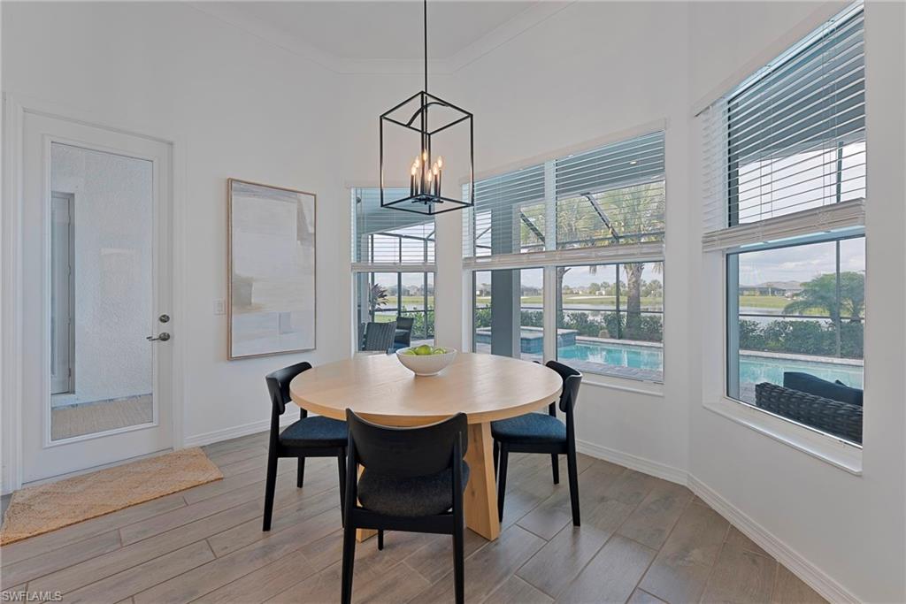 Adjoining kitchen