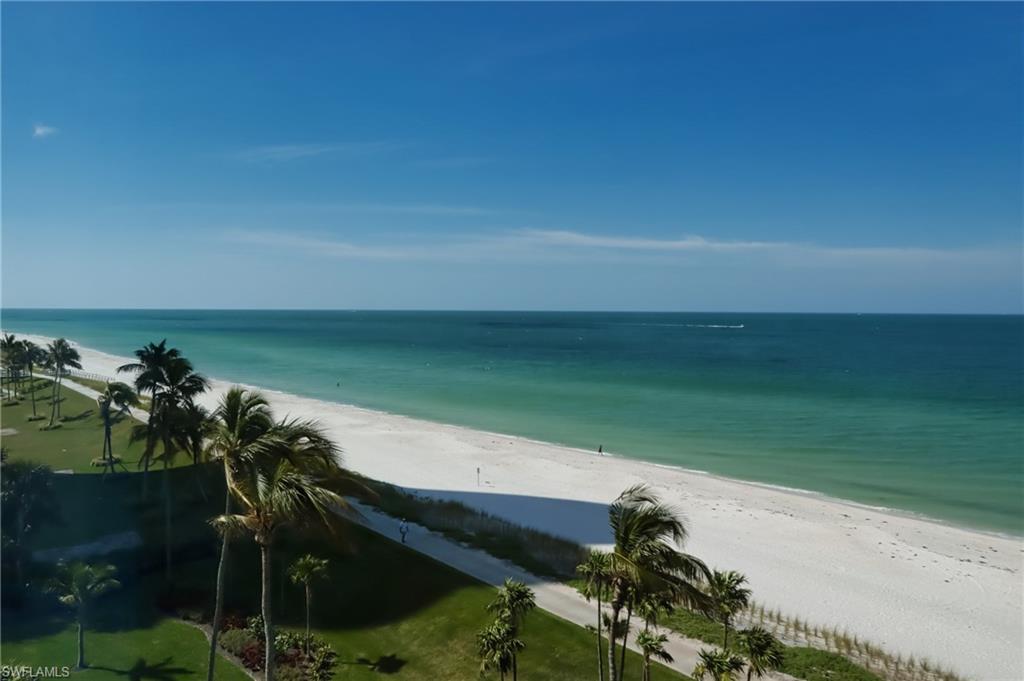 Water view featuring nearby beach