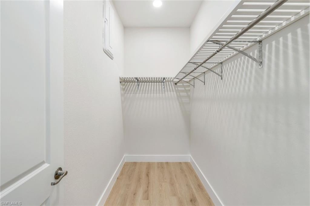 Primary closet