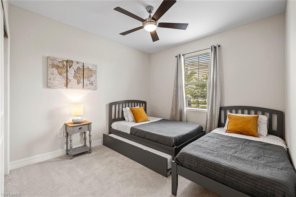 Bedroom 3 Twin and Twin Trundle Bed
