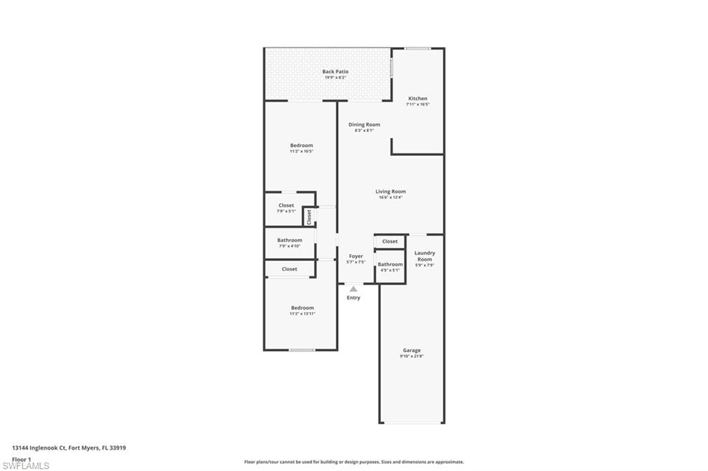 View of floor plan / room layout