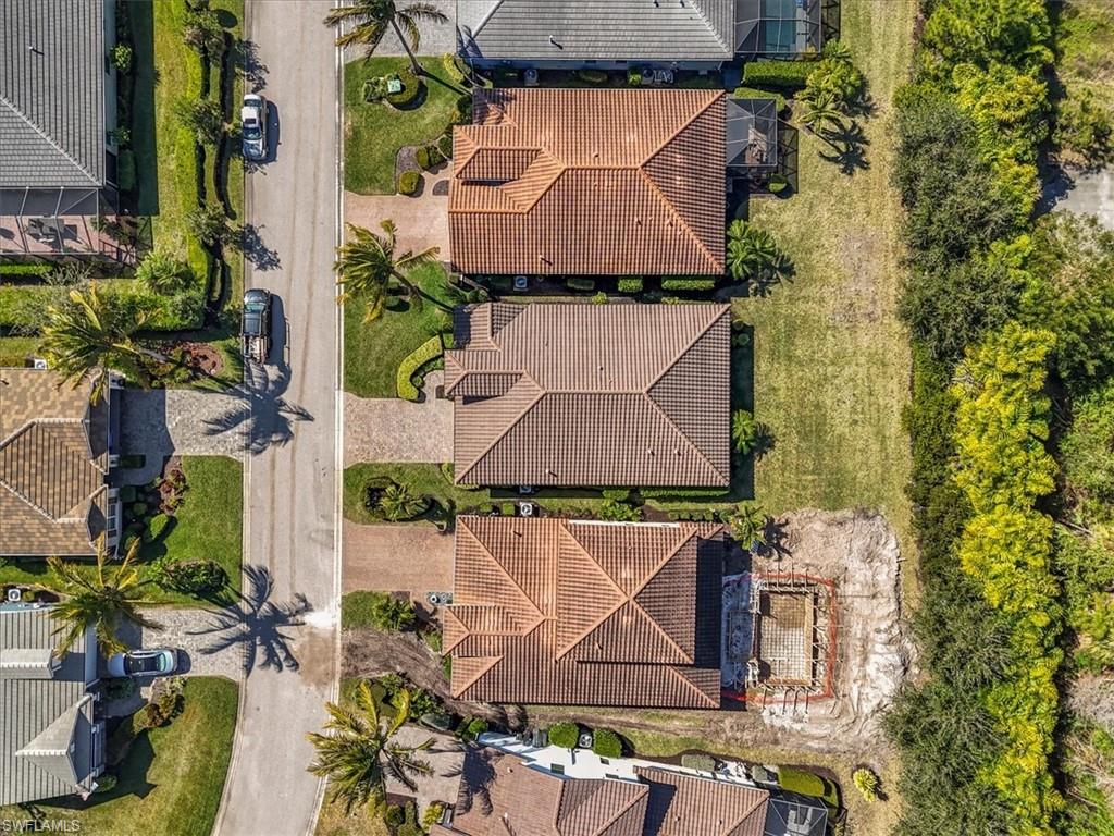 Aerial overview of property's location