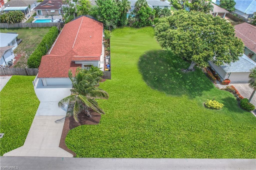 Aerial perspective of home