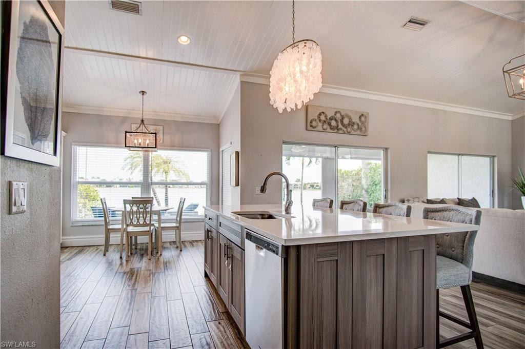 views of lake from everywhere in the living areas
