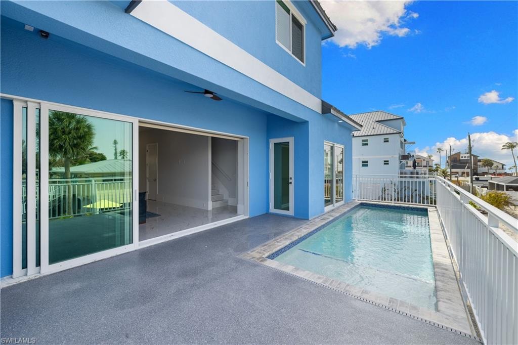 View of pool