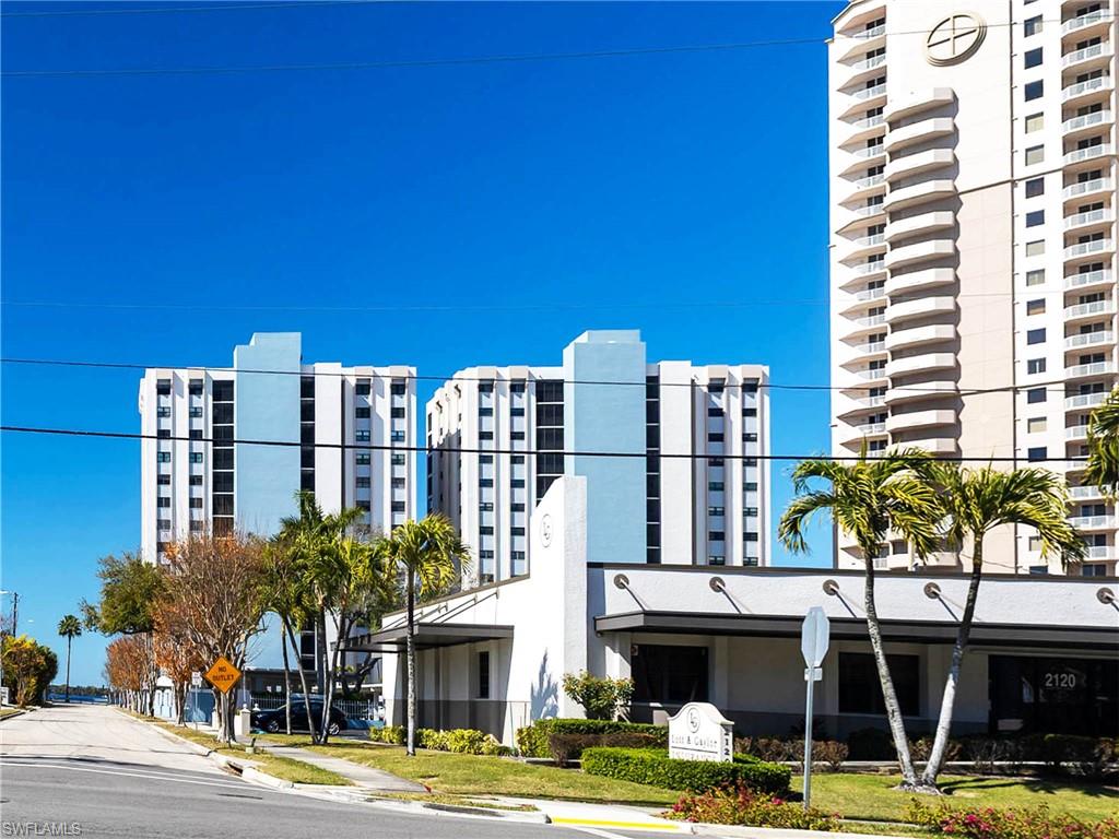 Exterior of both towers