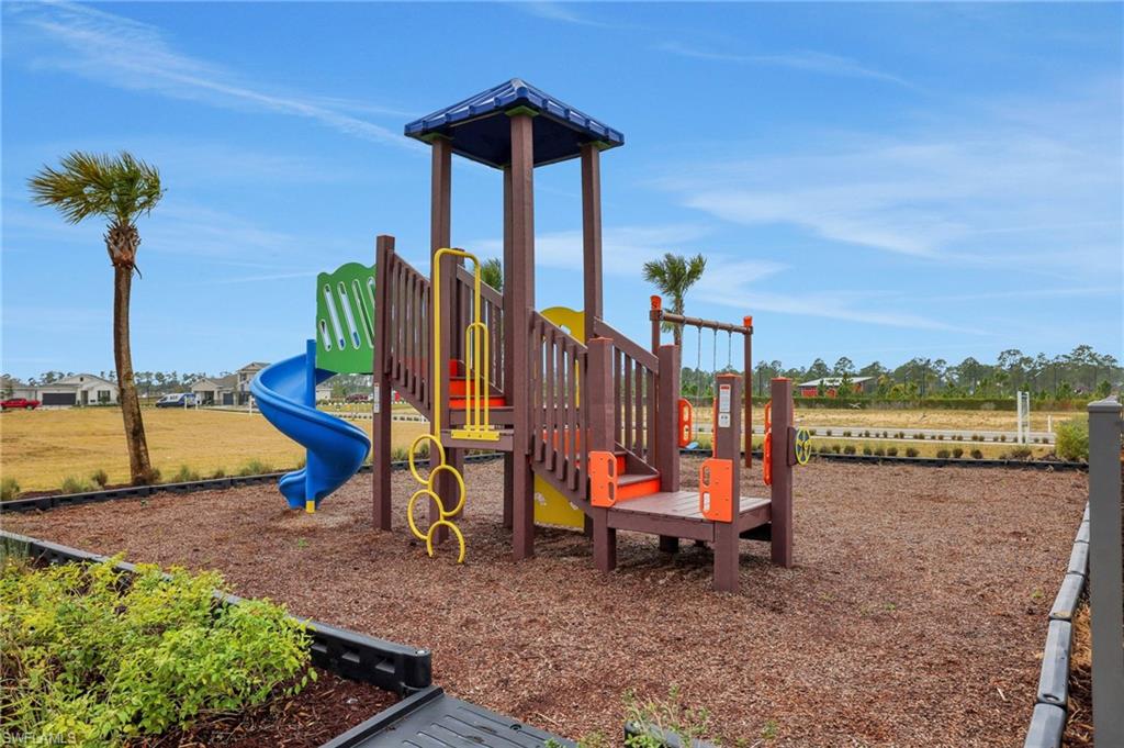 View of community jungle gym