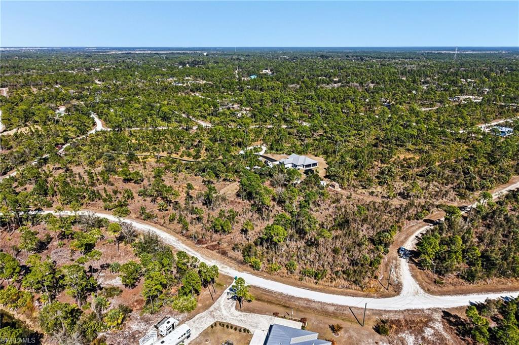 Aerial overview of property's location