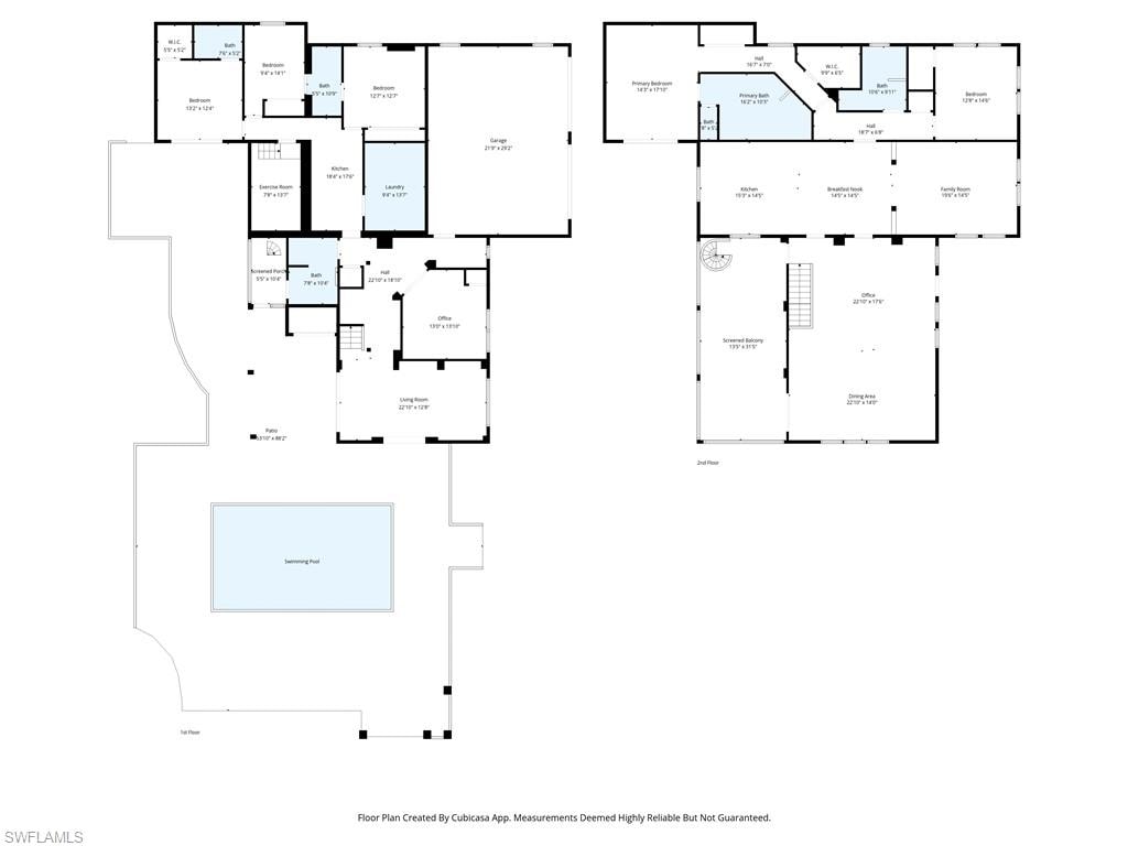 View of room layout