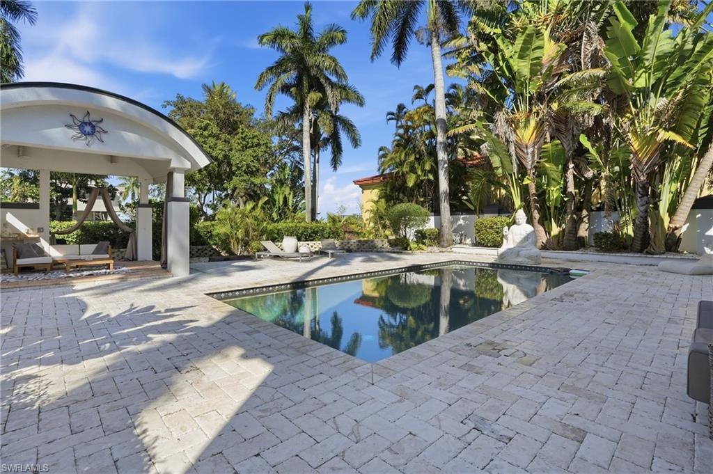 Swimming pool featuring a patio