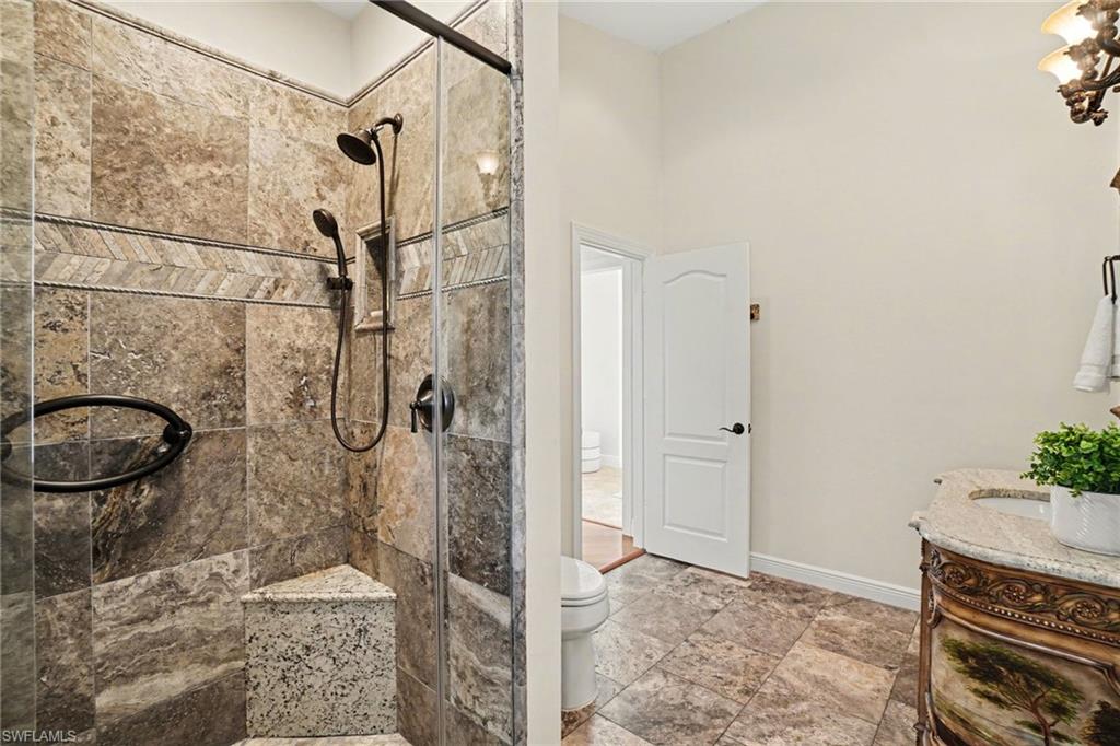 Full pool Bathroom