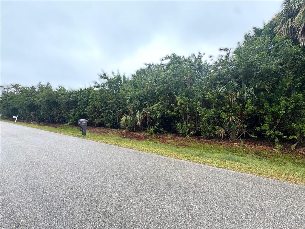 View of asphalt road