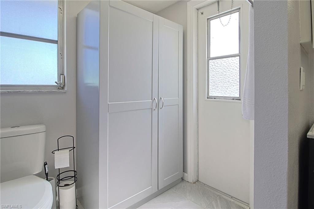 Door to pool