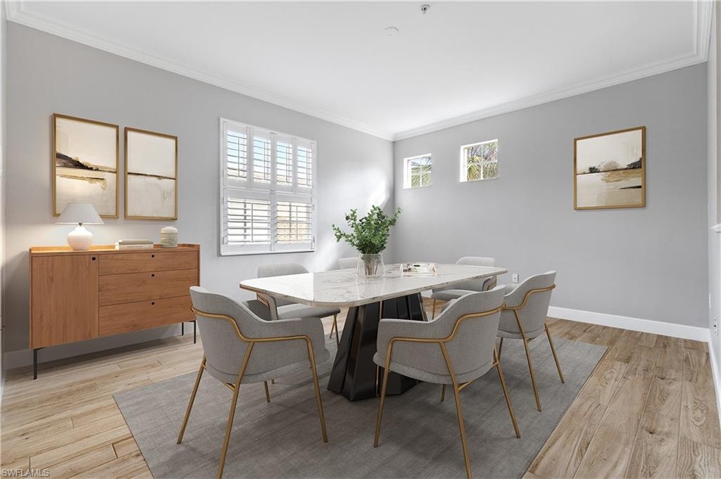 Photo includes reality renovation/ staging to showcase the possibility of the dining room. Design services included with purchase!