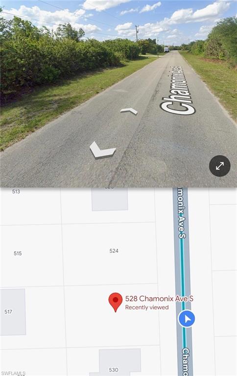 View of asphalt road