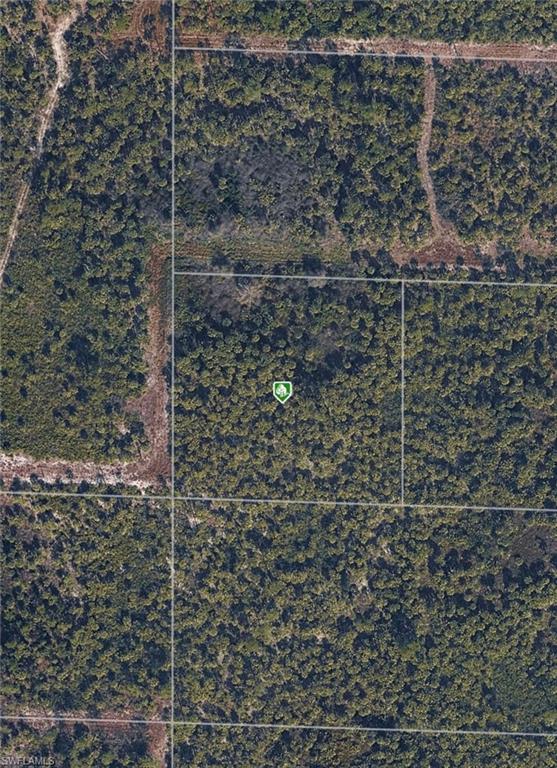 Aerial view of property's location