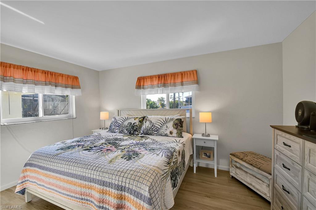 Guest bedroom with large closet.