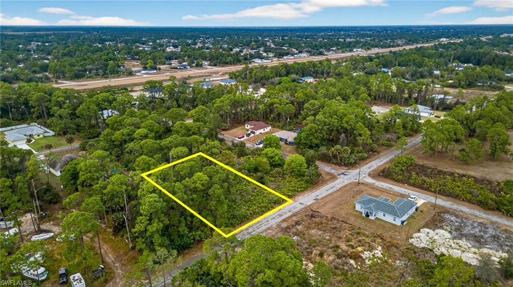 View of property location featuring property parcel outlined