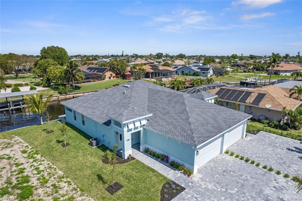 Drone / aerial view featuring a residential view