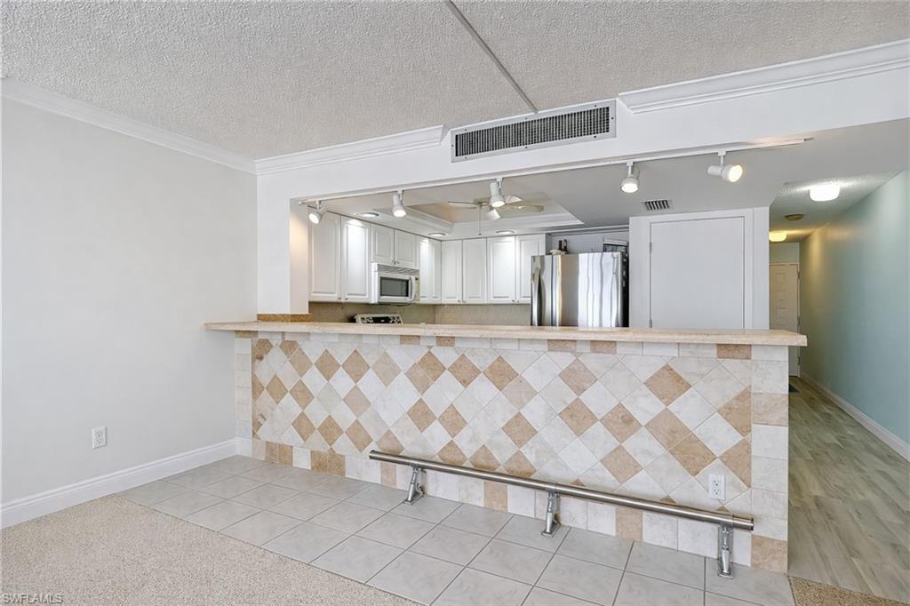 Bar at kitchen