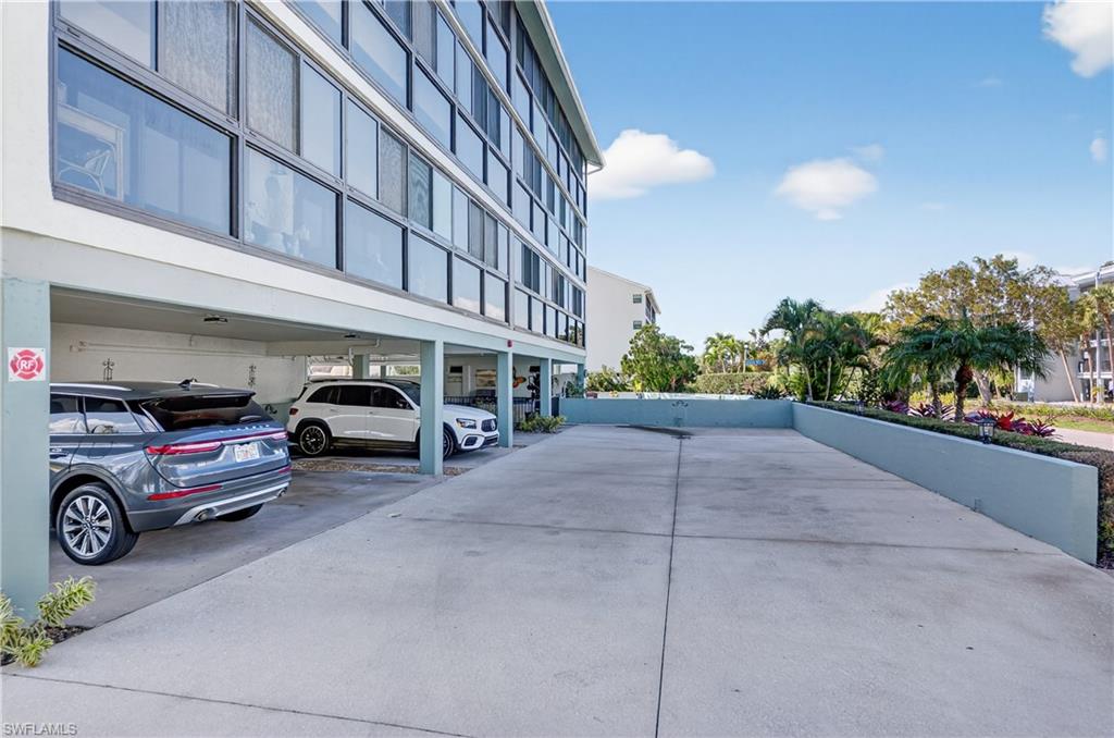 Assigned covered parking
