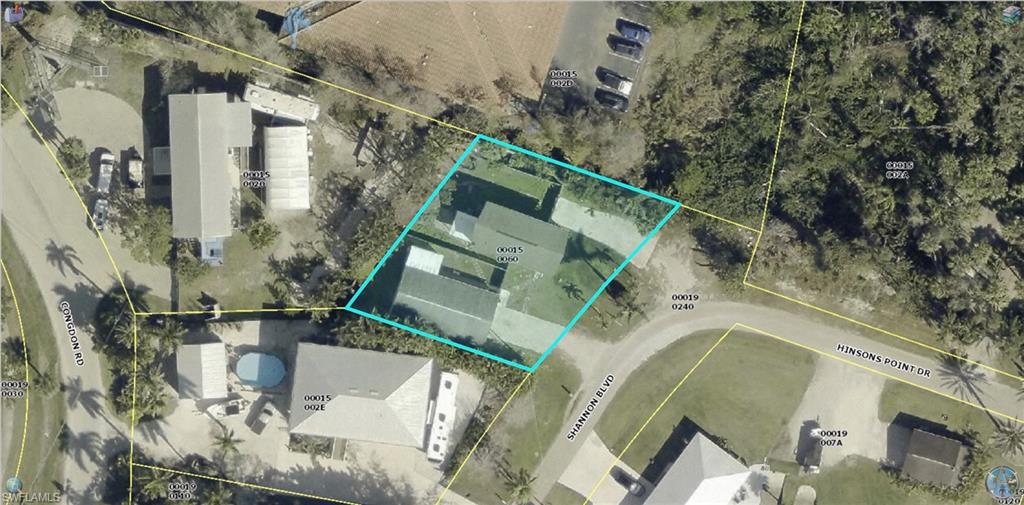 Map of property location featuring property boundaries highlighted