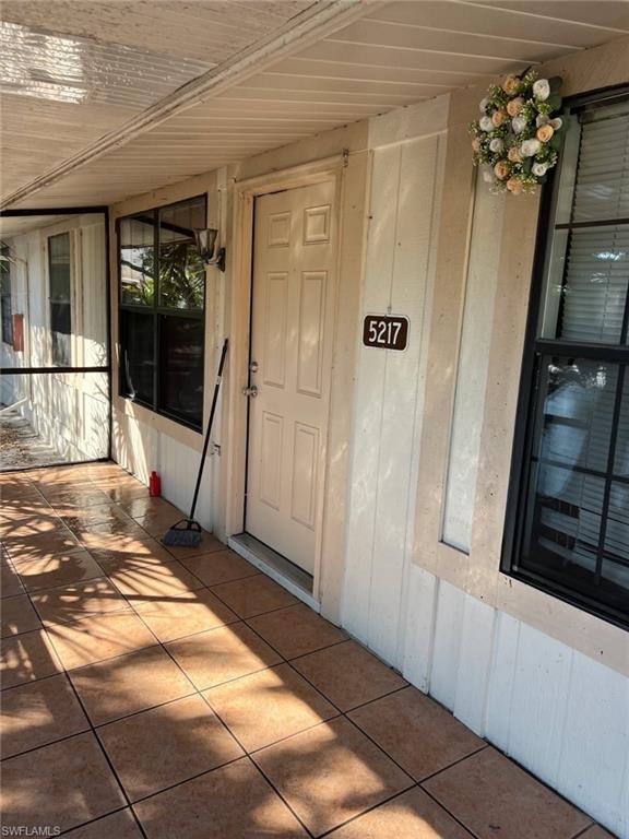 Entrance to property