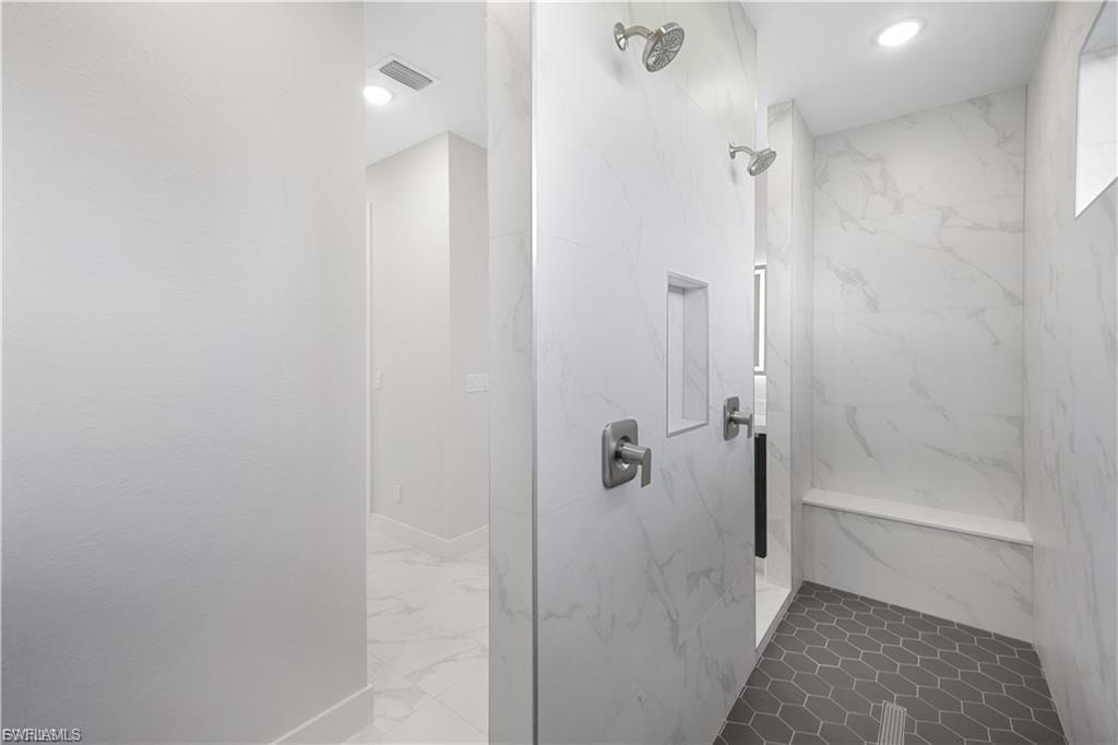 Guest Bedroom ensuite in finished home