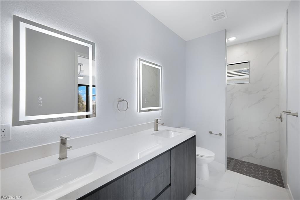 Guest Bathroom in finished home