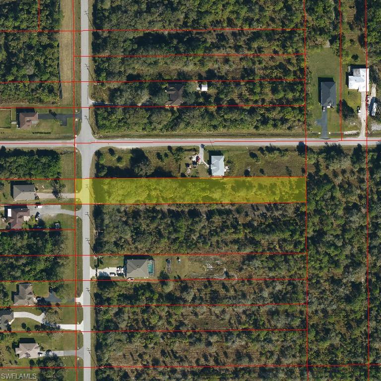 Aerial view of property's location featuring property boundaries highlighted