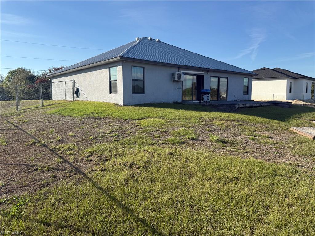 Back of house view