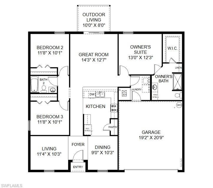 View of property floor plan