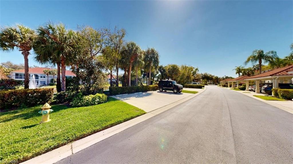View of asphalt street