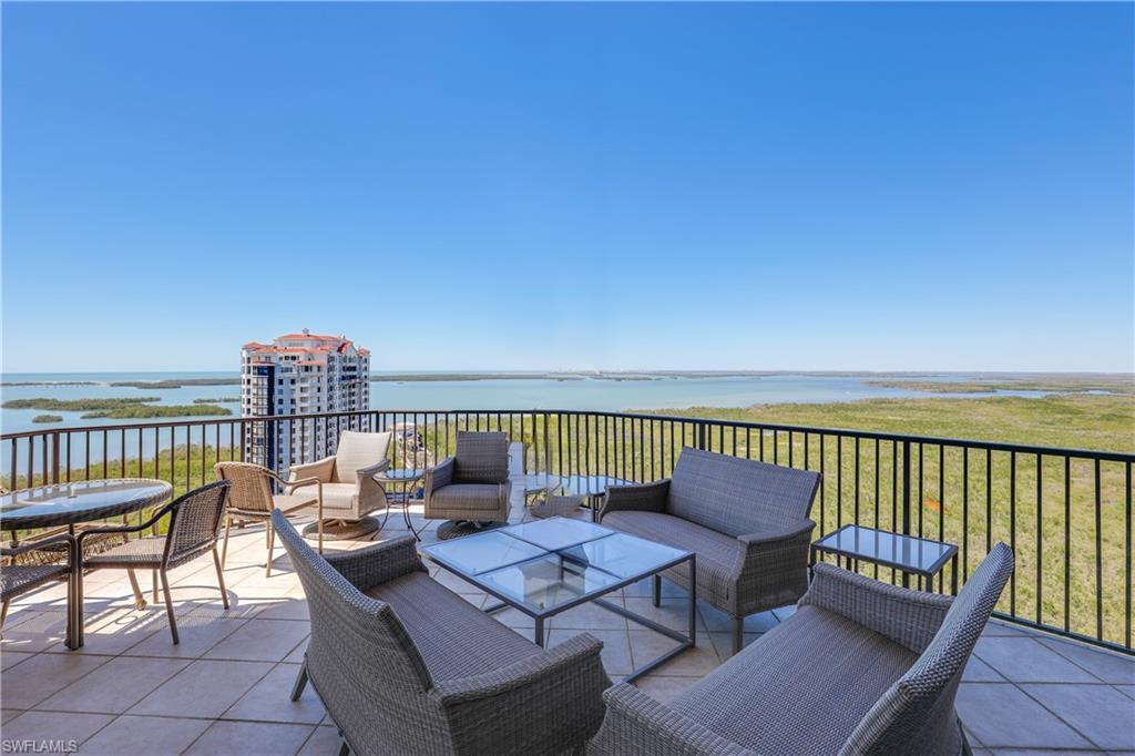 1st floor balcony with access form living room and family room