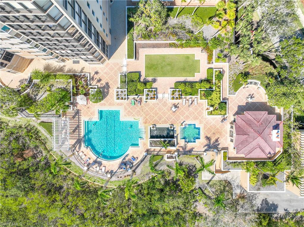 overhead of exterior amenities