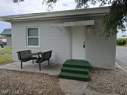 Entrance to property