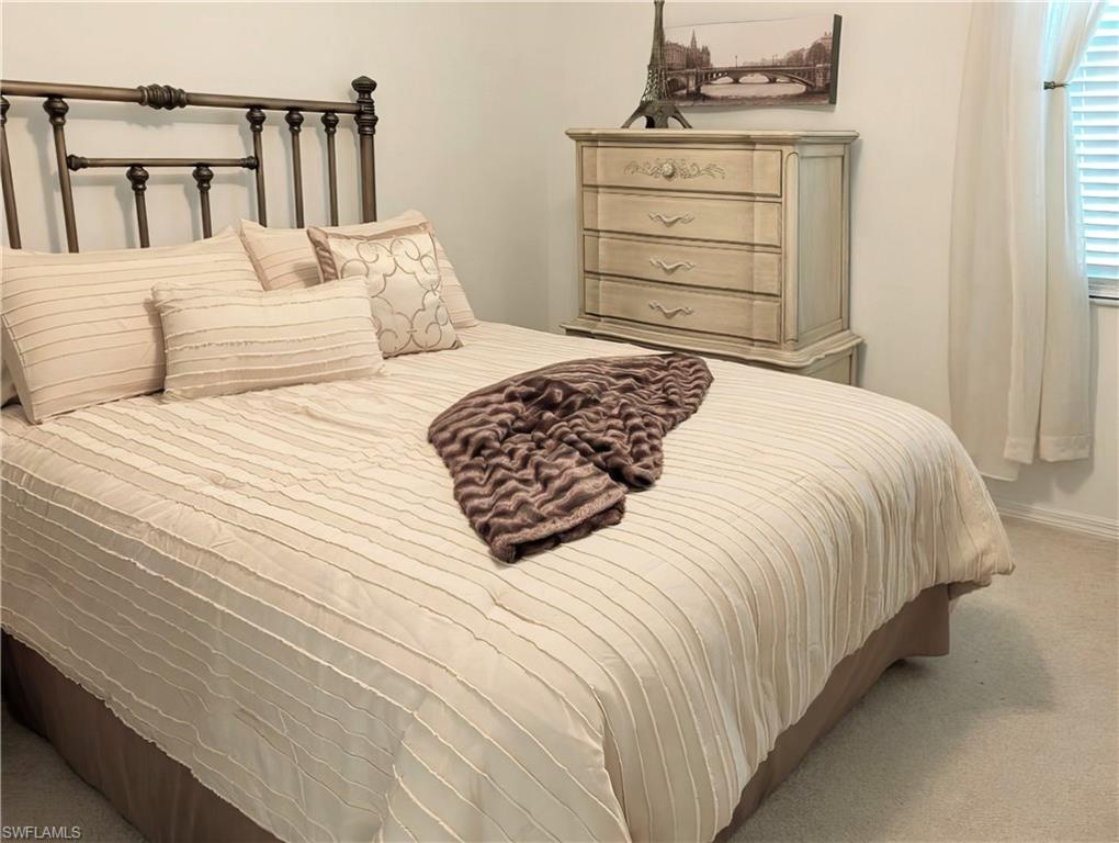 View of Guest Bedroom with country french accents
