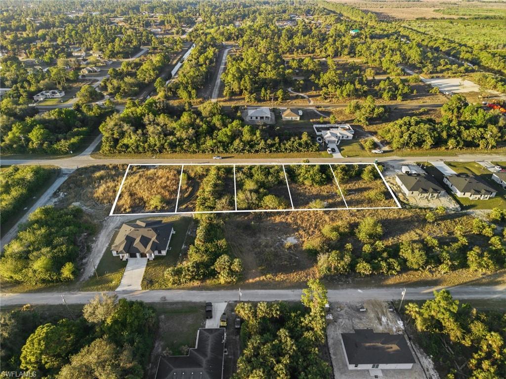 Aerial view of property's location featuring property boundaries highlighted