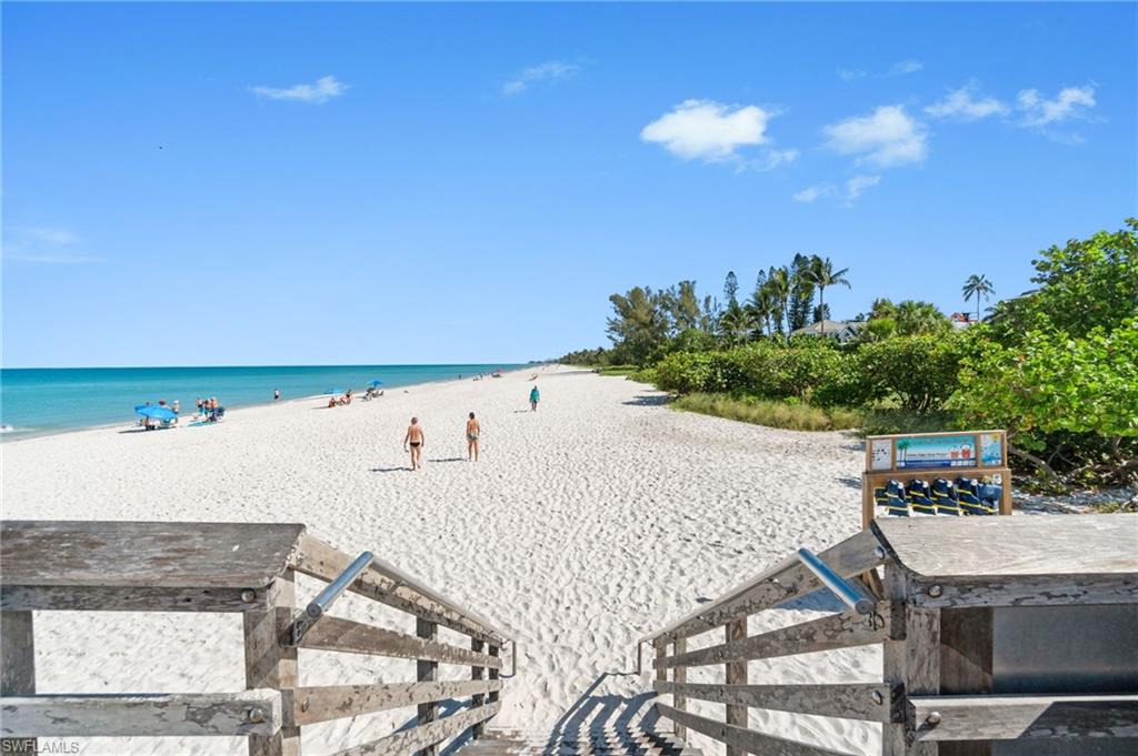 Water view featuring local beach
