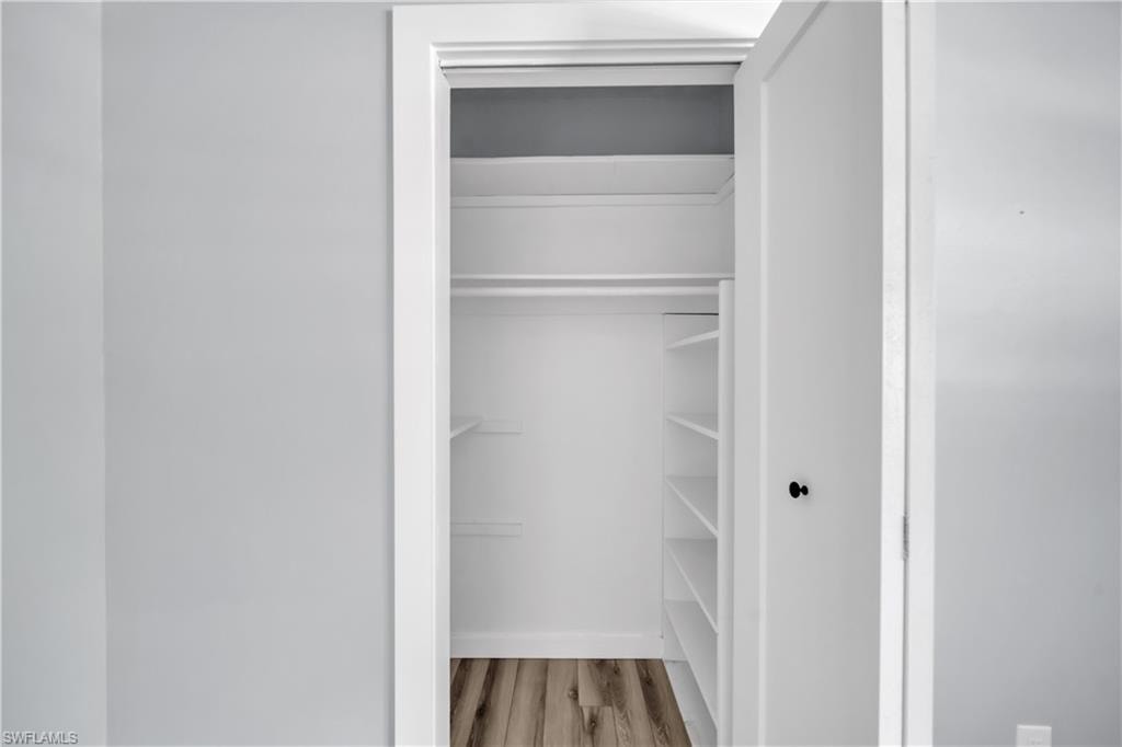 View of closet