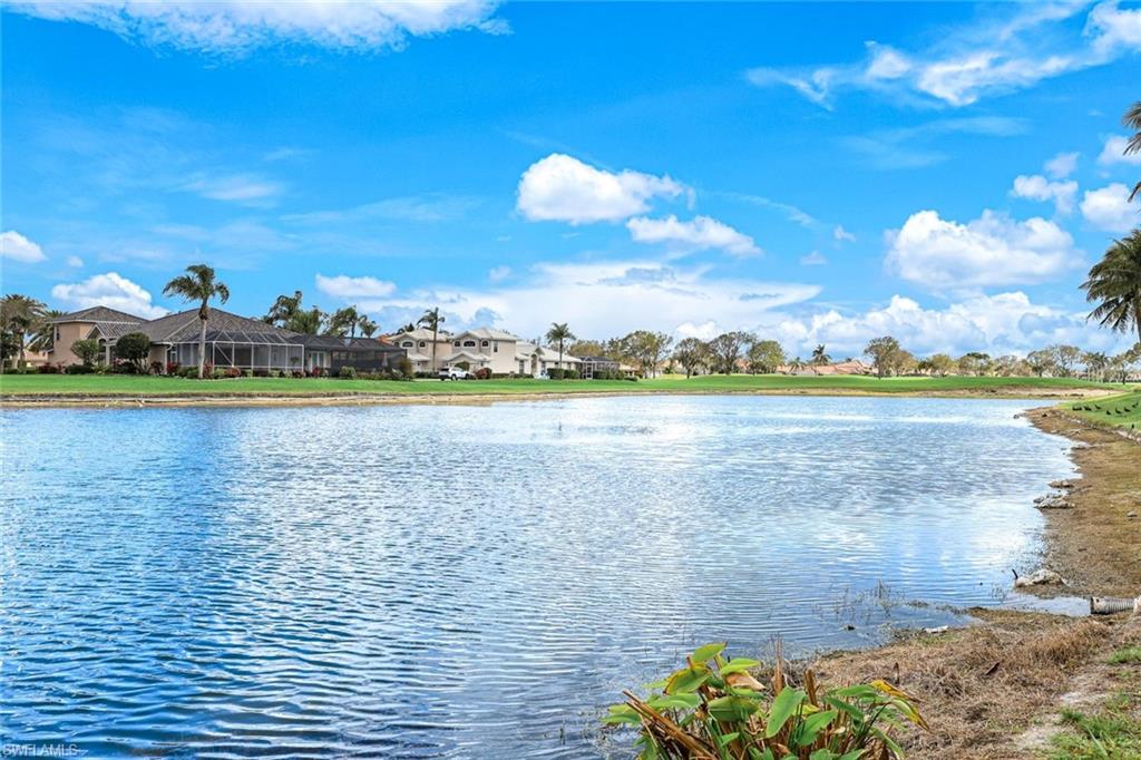 Water view with nearby suburban area