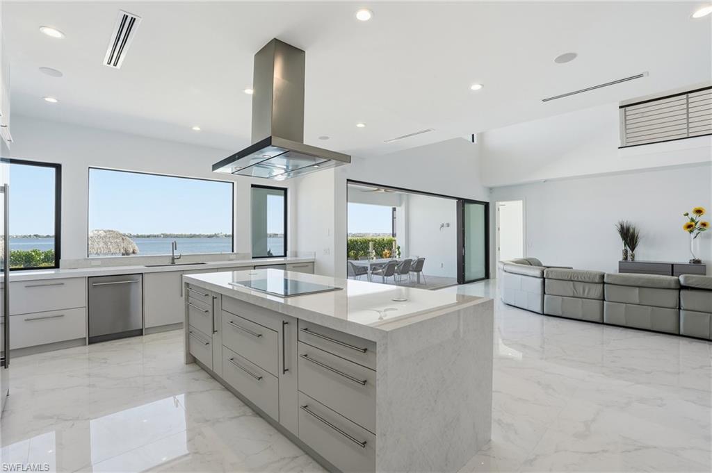 Kitchen Island & Hood