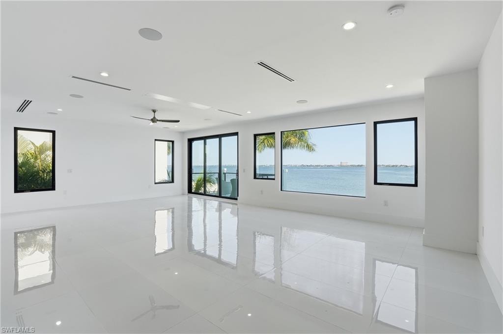 Primary Bedroom w/Water Views and Balconies
