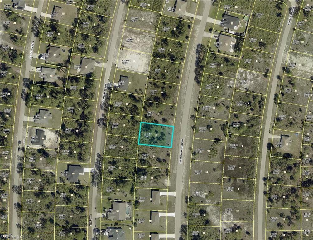 Map of property location featuring property boundaries highlighted