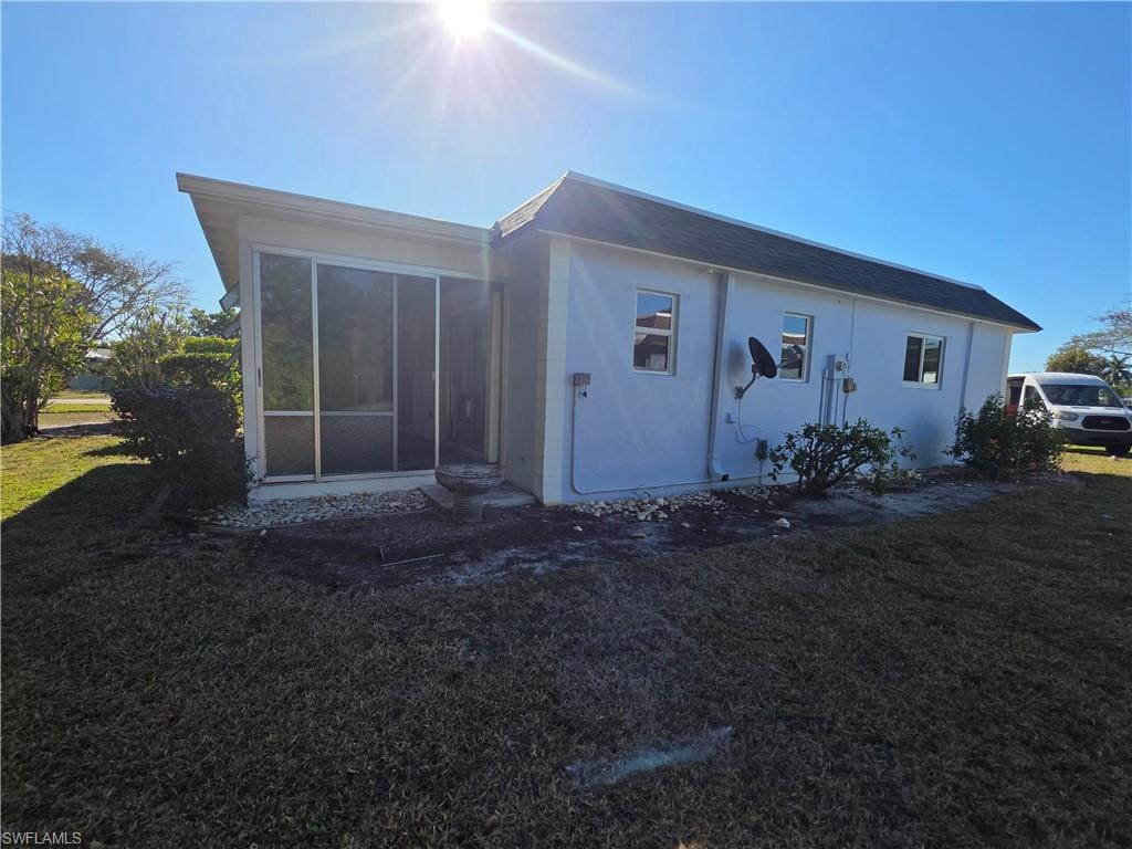 Side of house