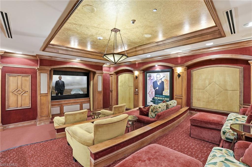 Building movie theatre room