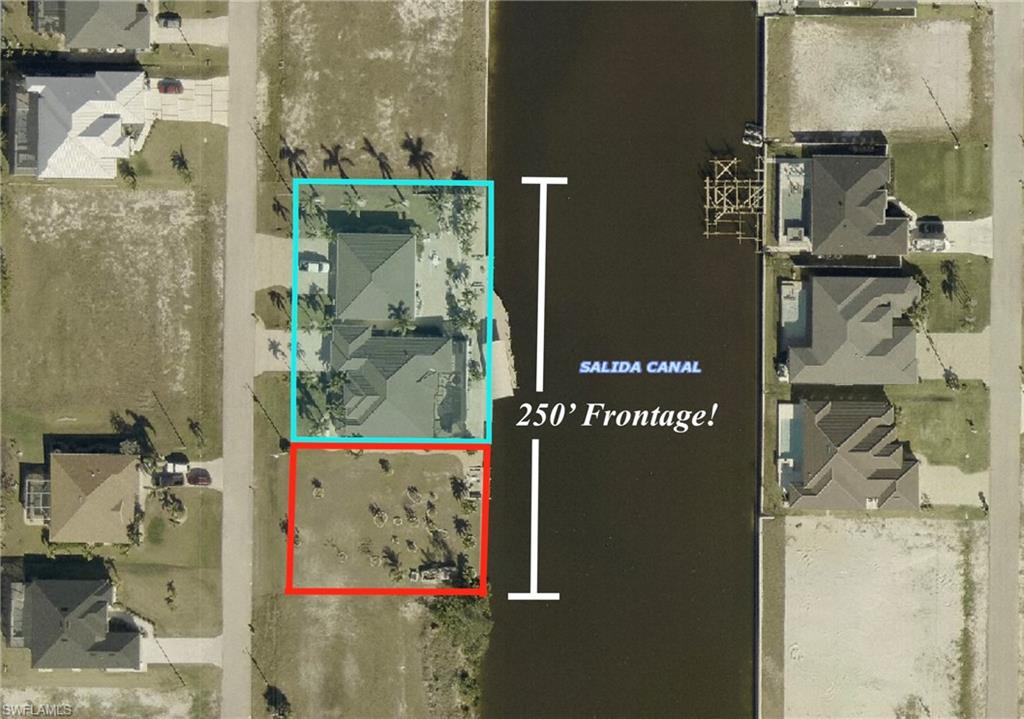 Map / location featuring property boundaries highlighted